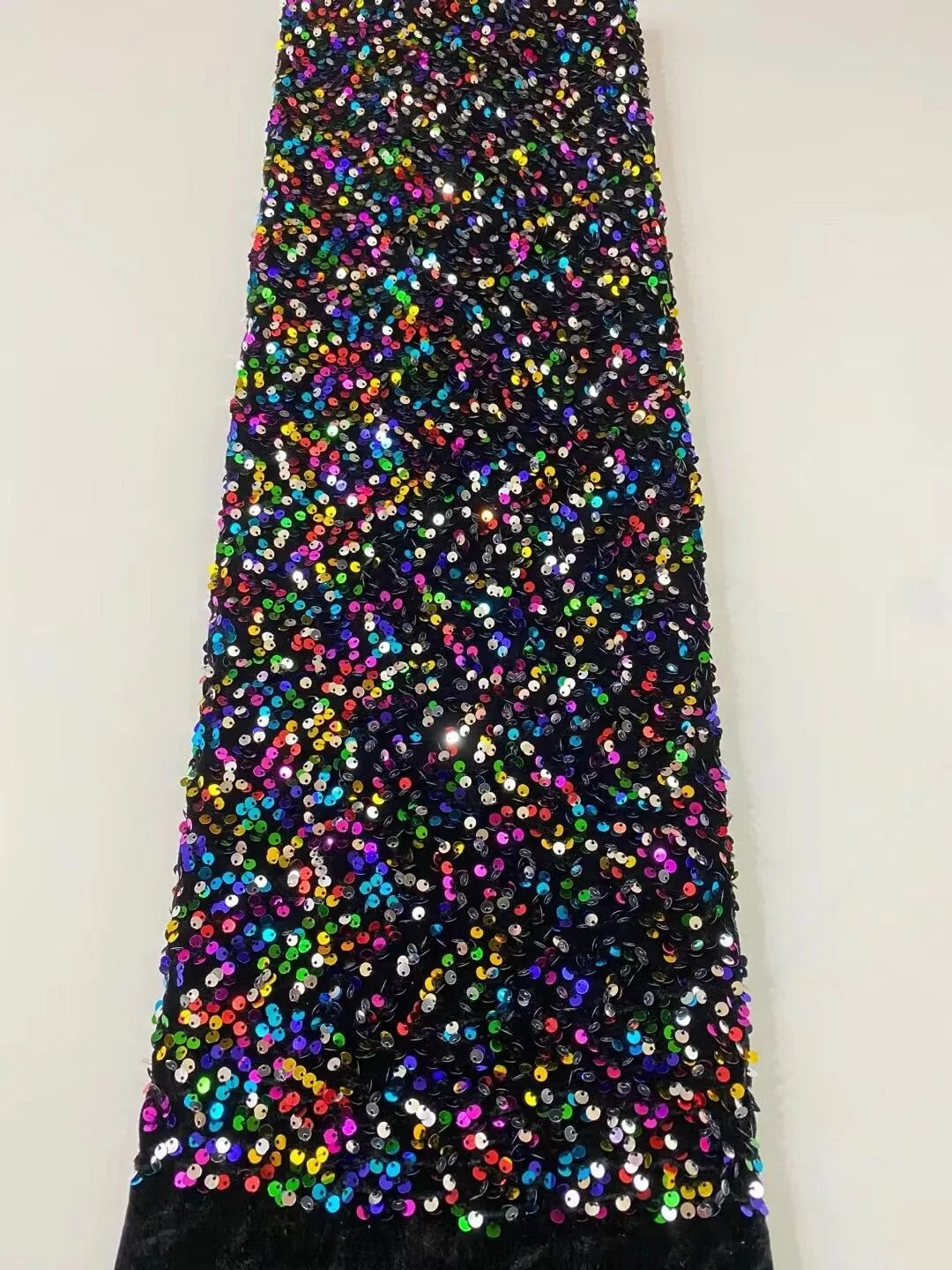 5 YARDS / 38 COLORS / Kamilia Beaded Embroidery Glitter Mesh Lace  Party Prom Bridal Dress Fabric