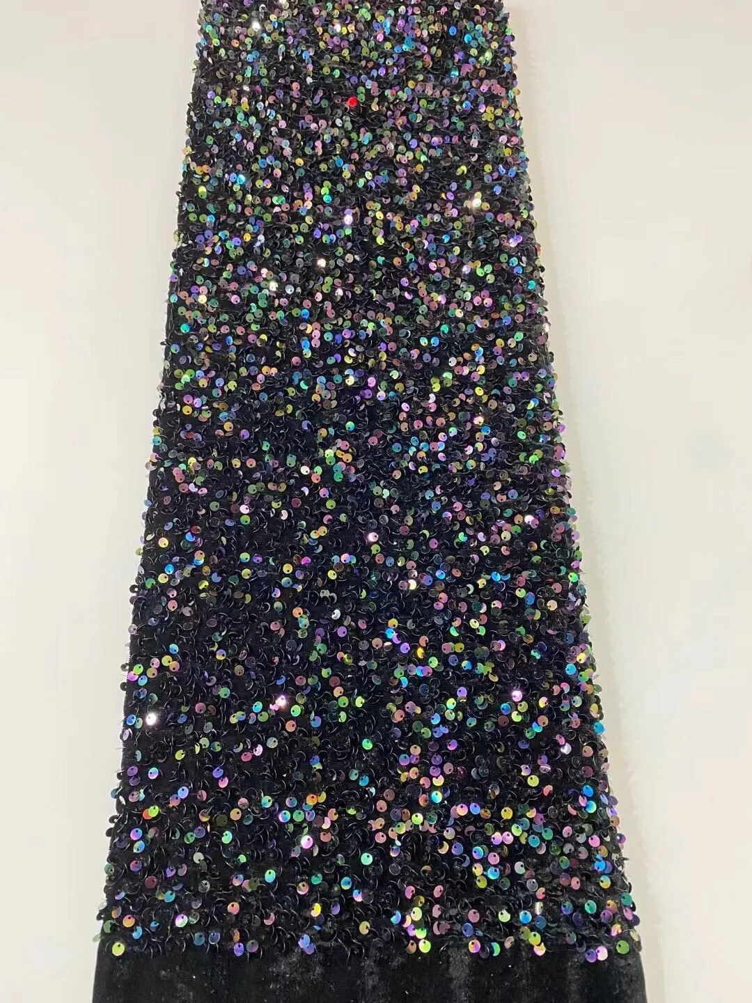 5 YARDS / 38 COLORS / Kamilia Beaded Embroidery Glitter Mesh Lace  Party Prom Bridal Dress Fabric