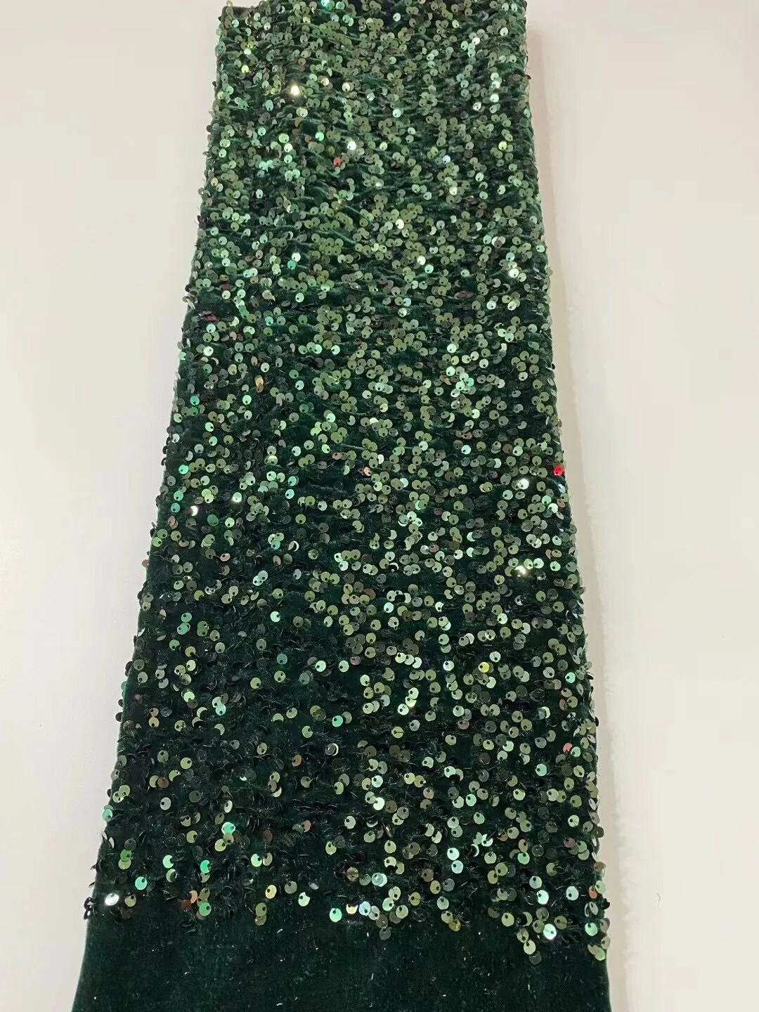 5 YARDS / 38 COLORS / Kamilia Beaded Embroidery Glitter Mesh Lace  Party Prom Bridal Dress Fabric