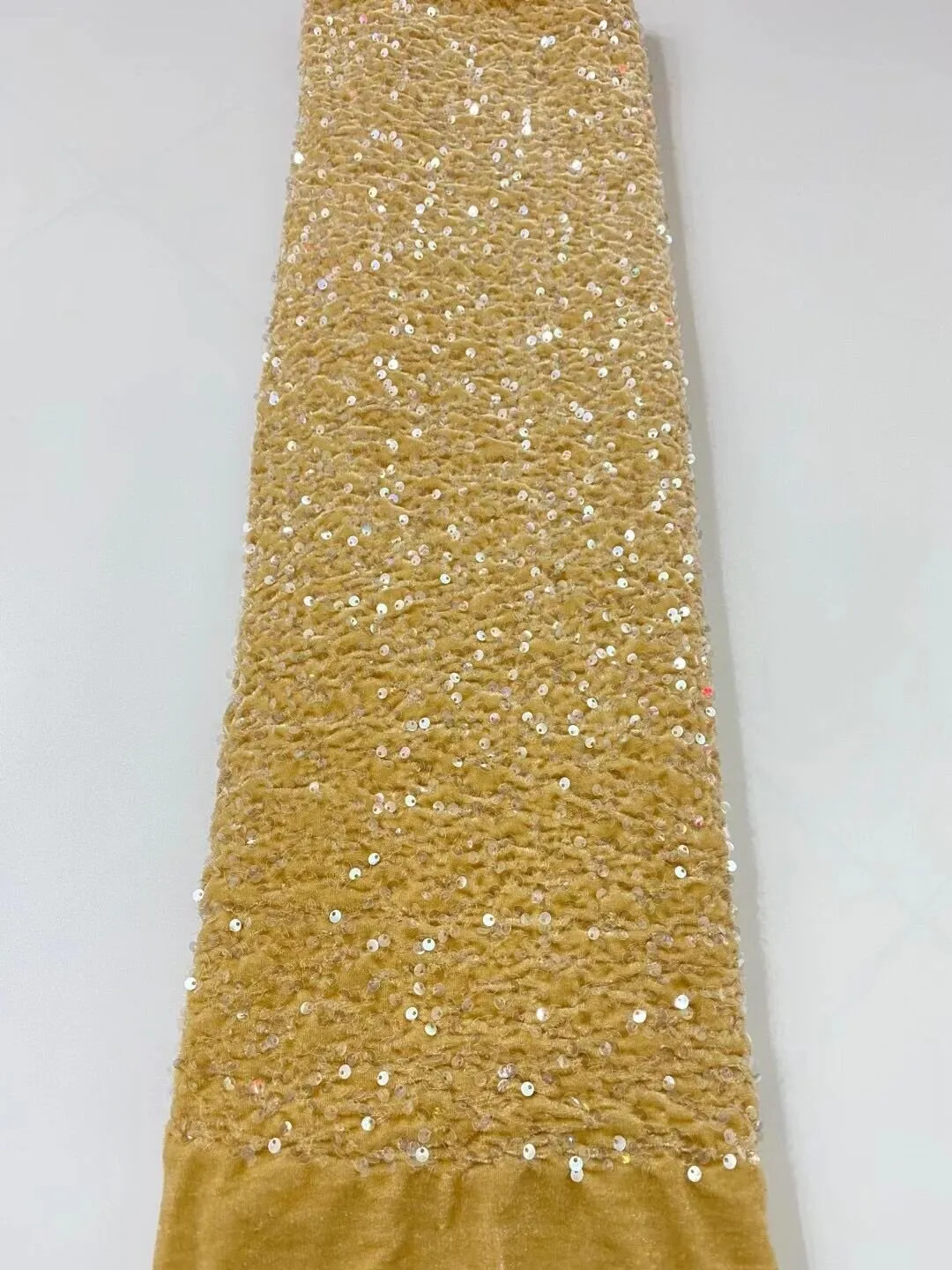 5 YARDS / 38 COLORS / Kamilia Beaded Embroidery Glitter Mesh Lace  Party Prom Bridal Dress Fabric