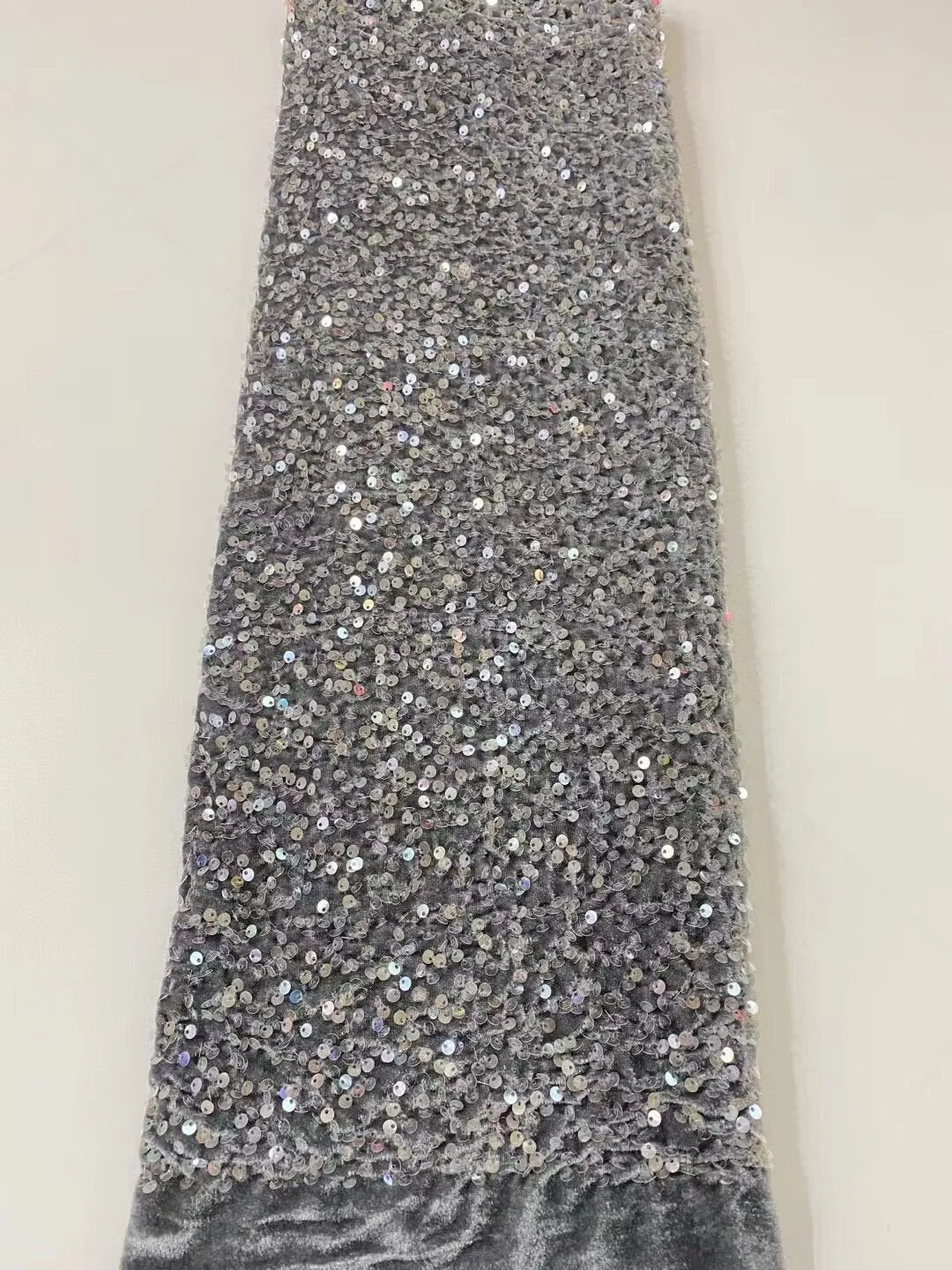 5 YARDS / 38 COLORS / Kamilia Beaded Embroidery Glitter Mesh Lace  Party Prom Bridal Dress Fabric