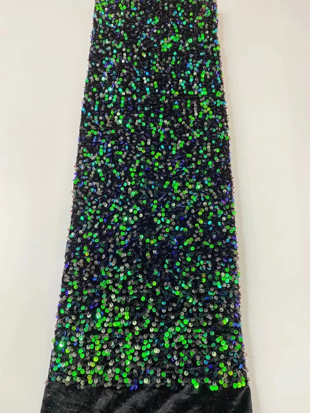 5 YARDS / 38 COLORS / Kamilia Beaded Embroidery Glitter Mesh Lace  Party Prom Bridal Dress Fabric