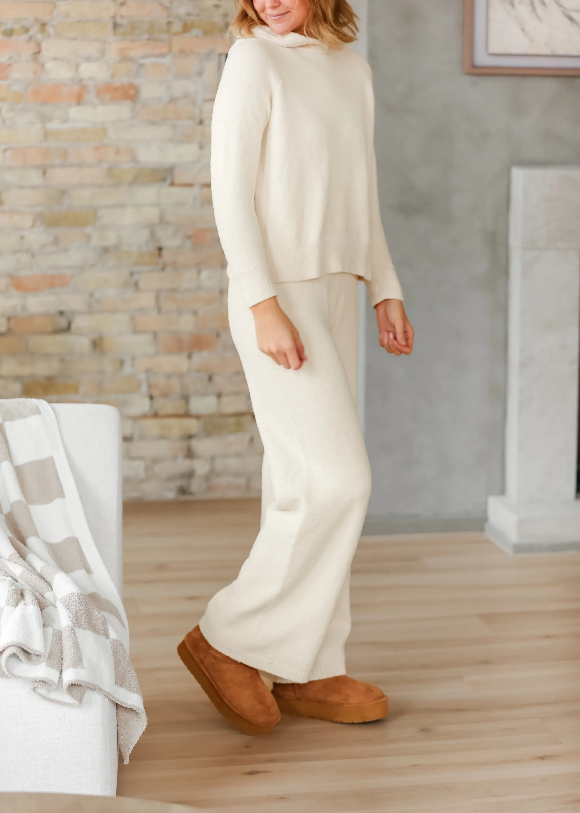 Amelia Lux Soft Knit Lounge Pants