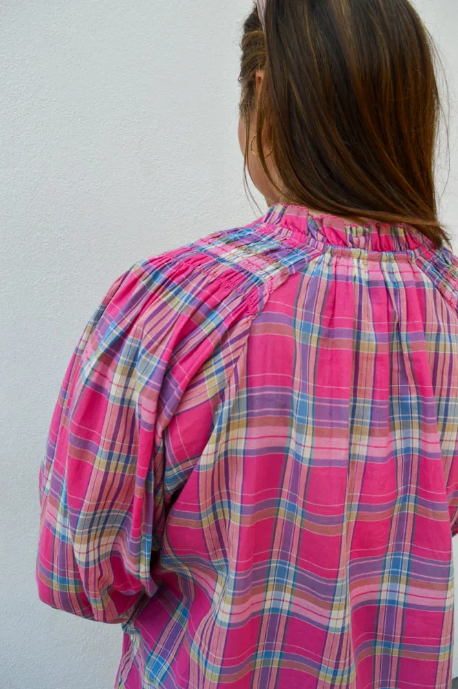 Bellerose Cassis Check A Blouse
