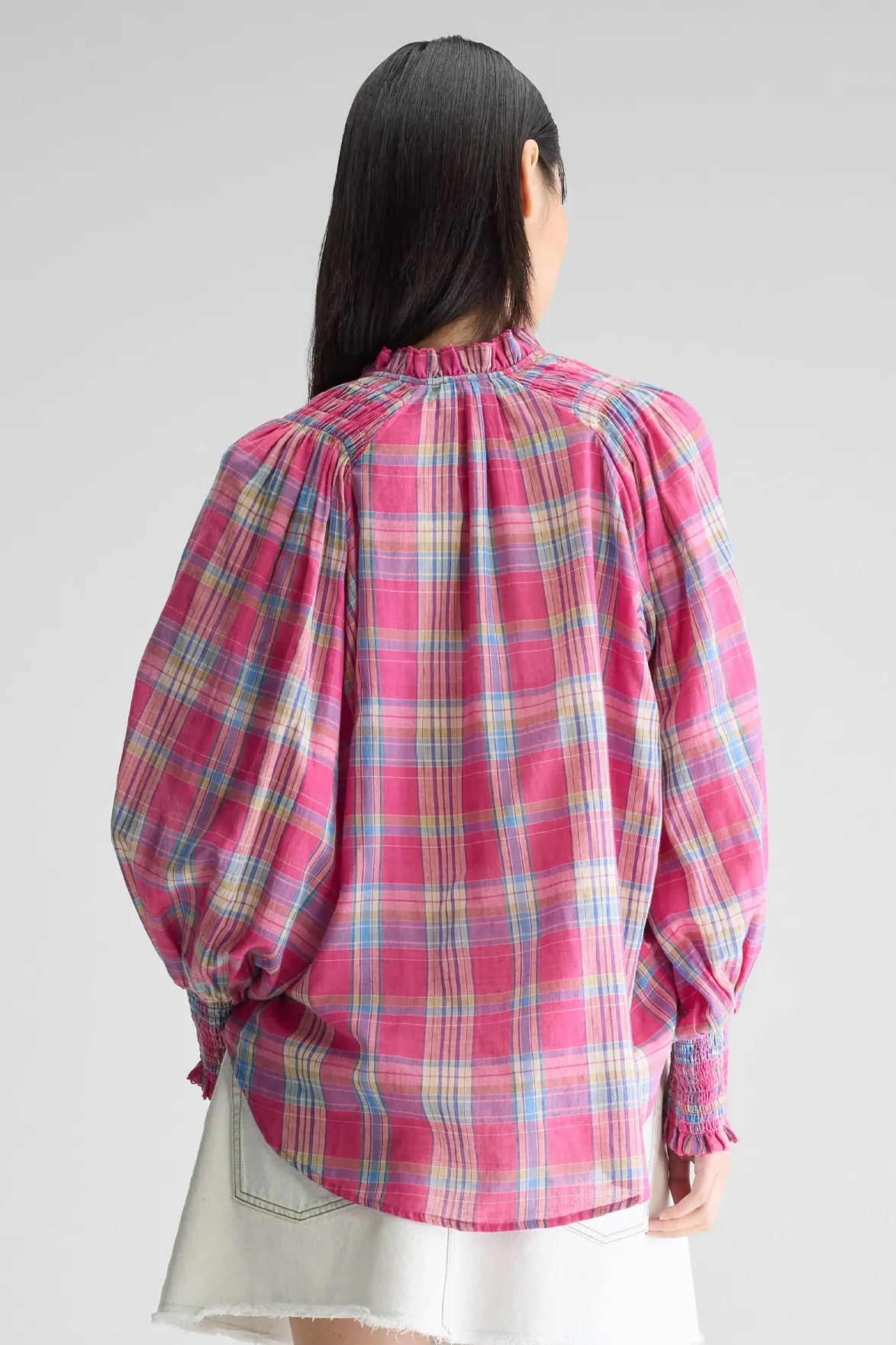 Bellerose Cassis Check A Blouse