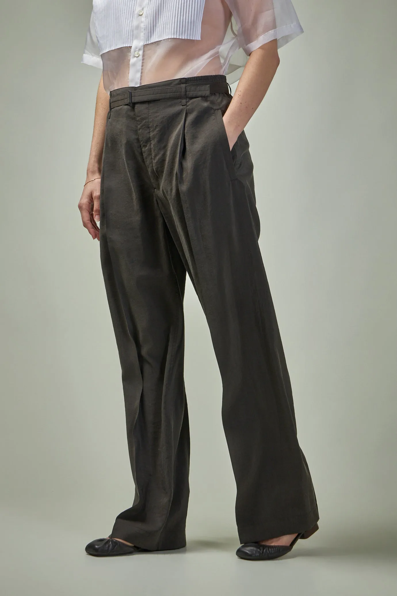 Belted Relaxed Pants