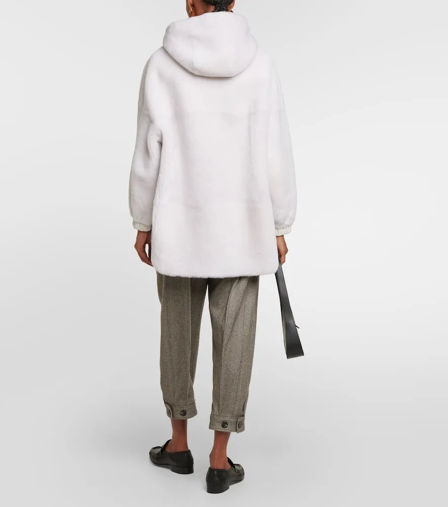 Blancha Reversible shearling jacket
