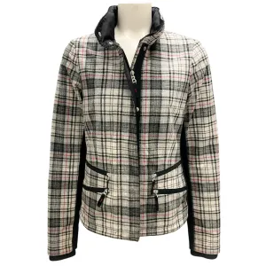 Bogner FIRE ICE Grey Multi Plaid Jacket