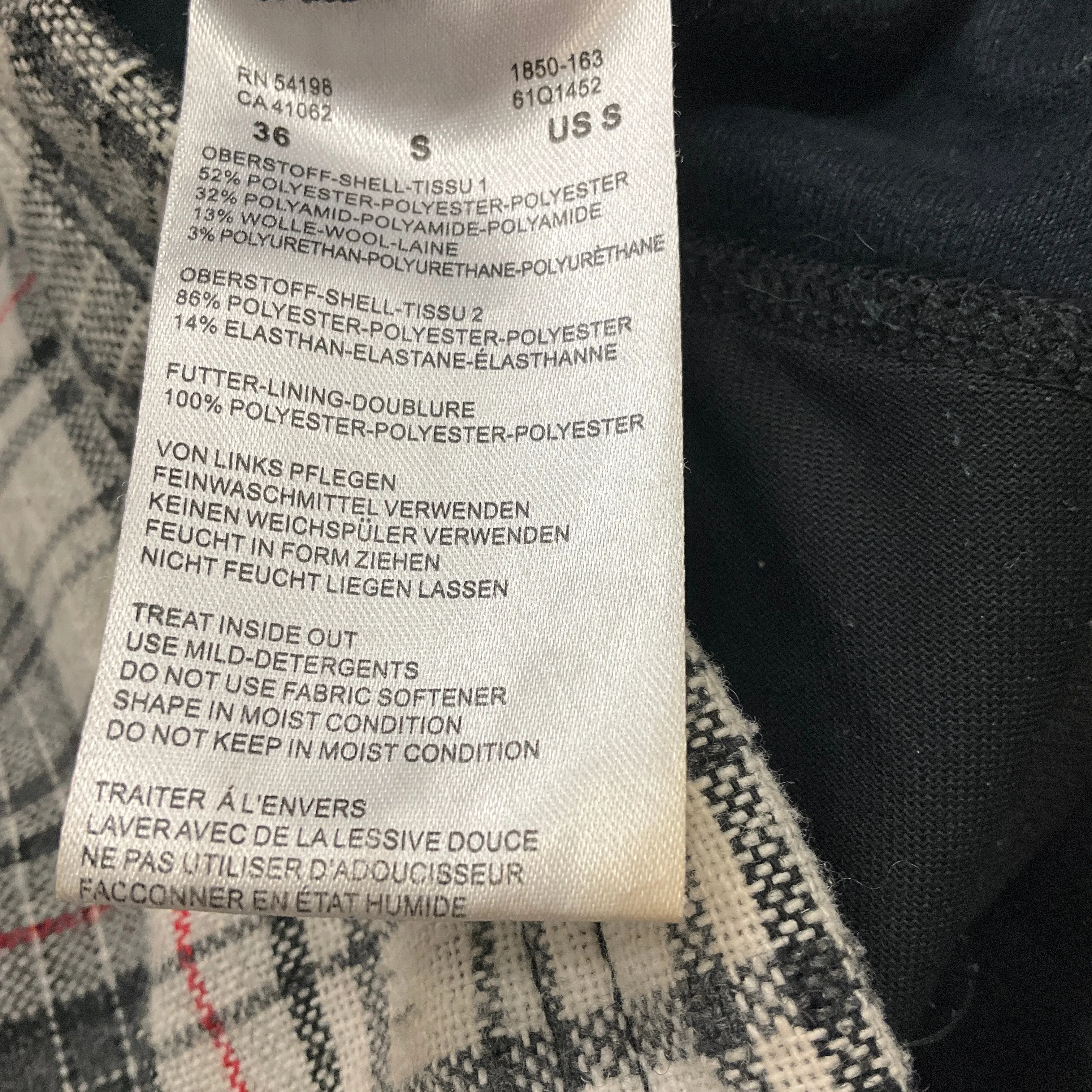 Bogner FIRE ICE Grey Multi Plaid Jacket