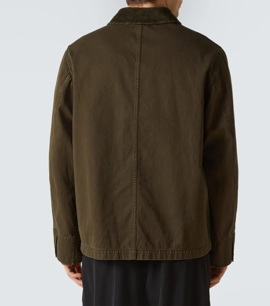 Burberry Quilted cropped cotton field jacket