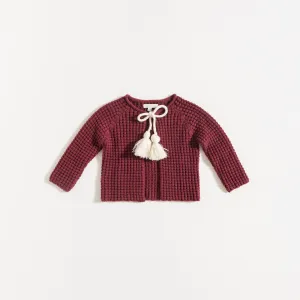 CARDIGAN / GRANATE-ARENA