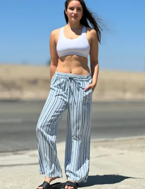 Denim Stripes Pants
