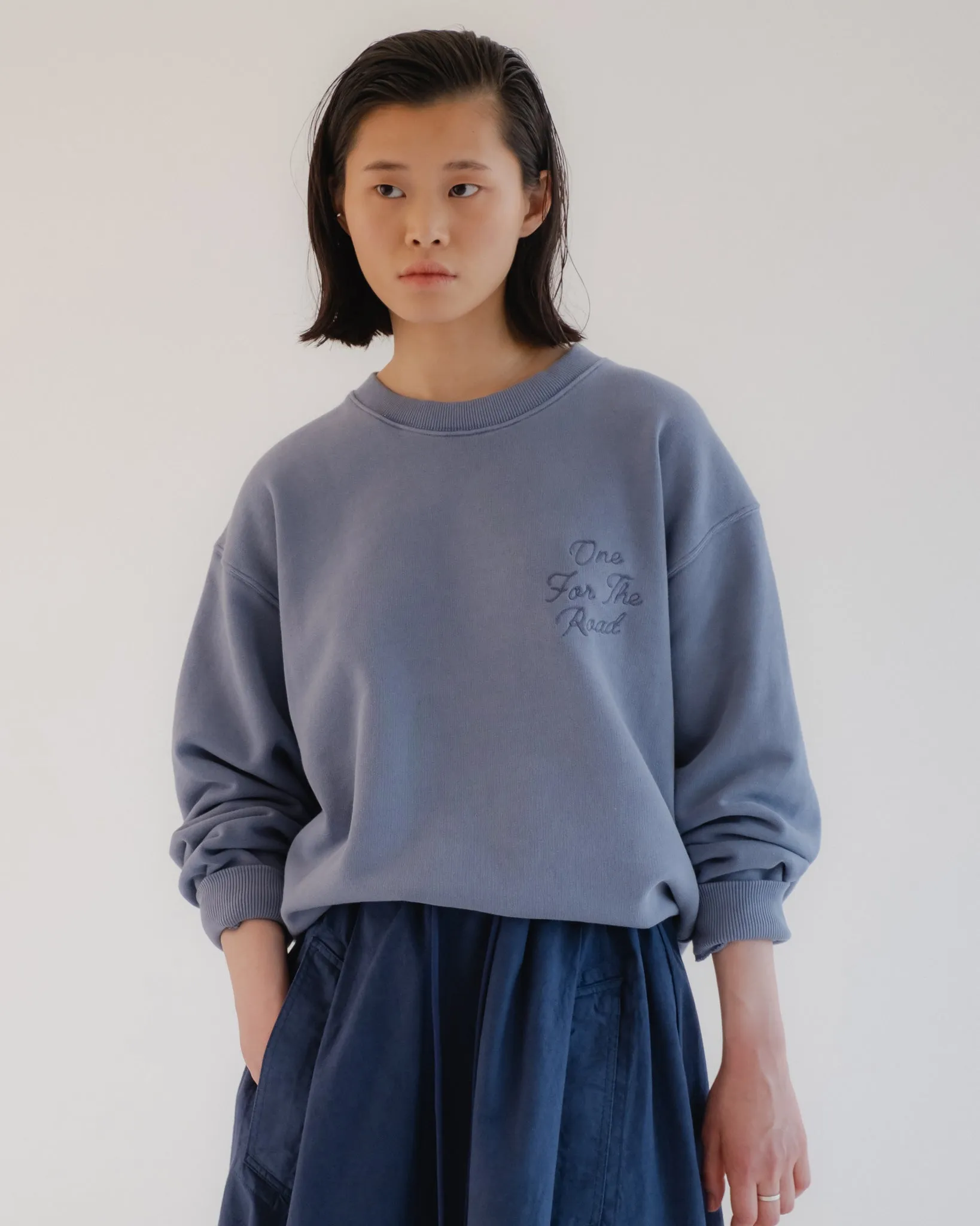 Detroit Sweater Basic Fleece Riviera Blue
