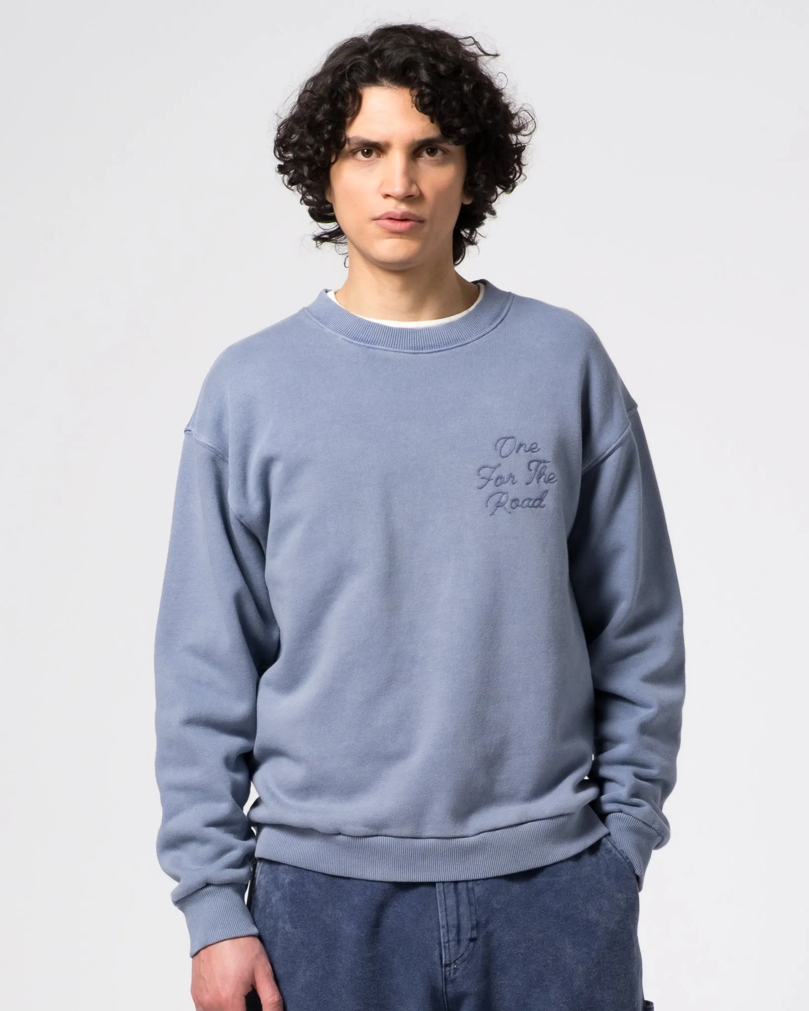 Detroit Sweater Basic Fleece Riviera Blue