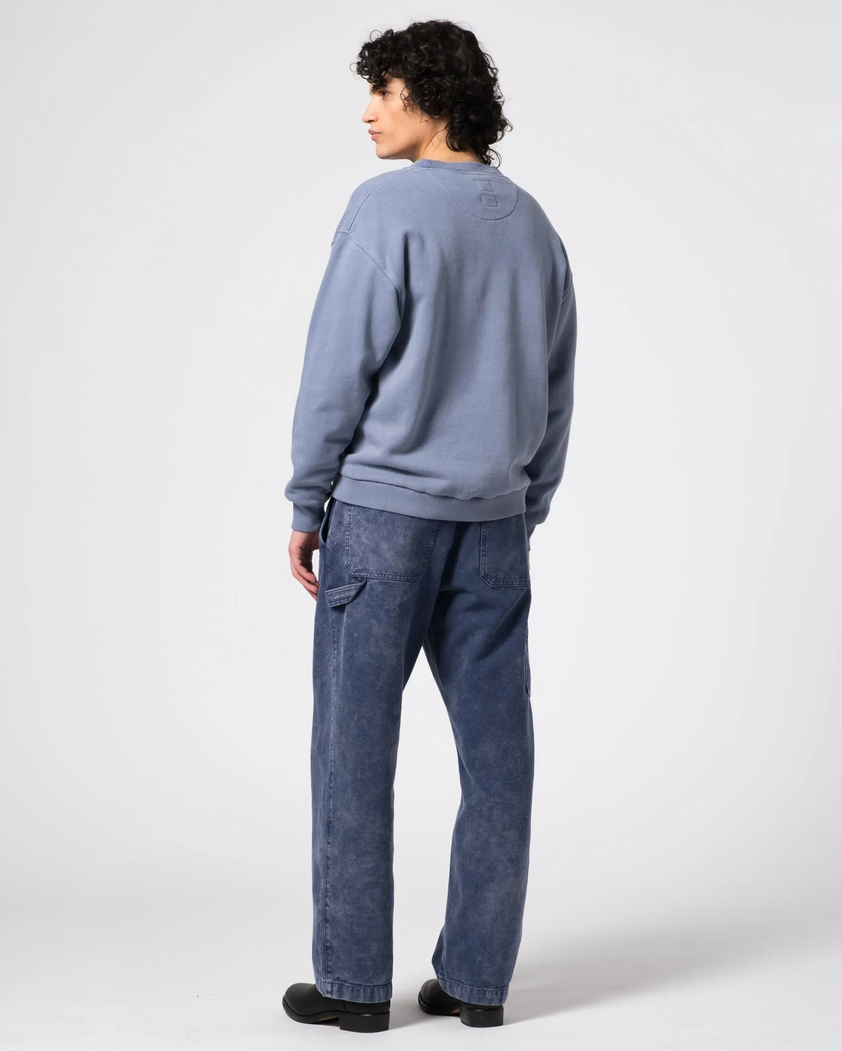Detroit Sweater Basic Fleece Riviera Blue