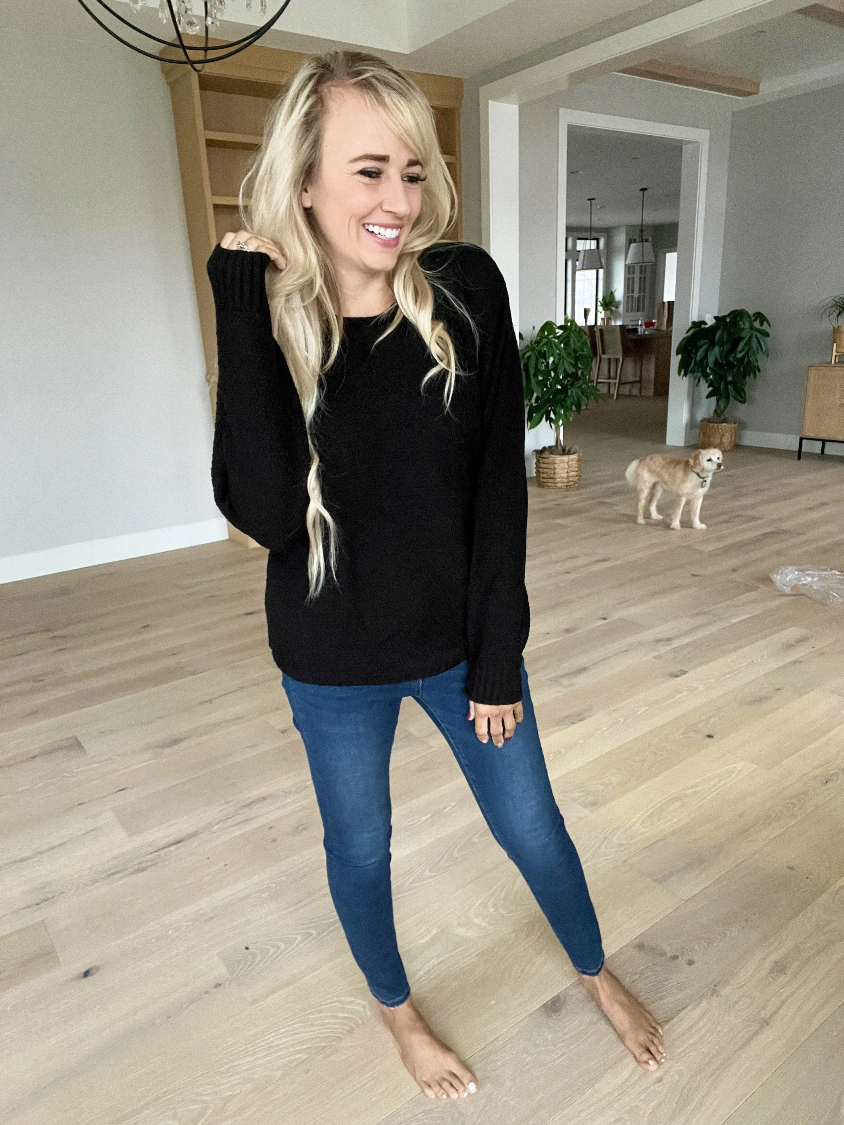 **Doorbuster** Keep It Cool Round Neck Sweater (Multiple Colors)