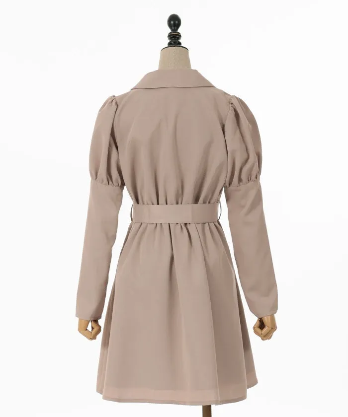 Double Breasted Jacket Dress