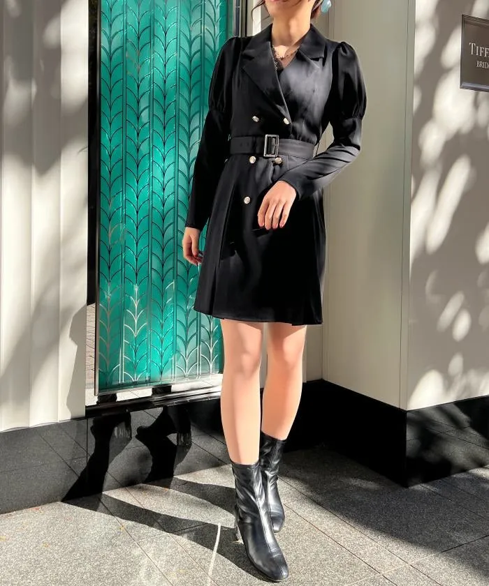 Double Breasted Jacket Dress