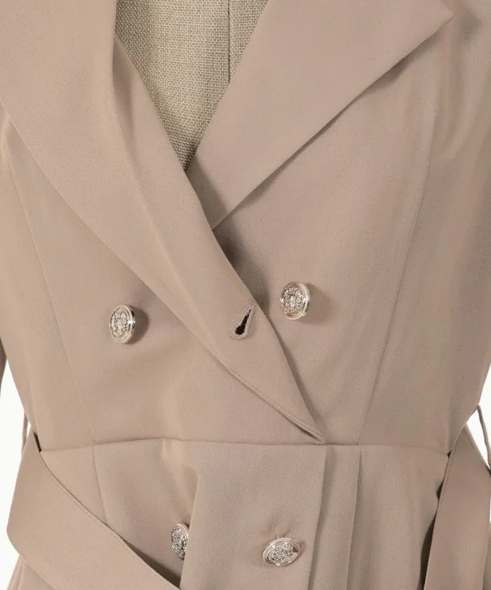 Double Breasted Jacket Dress