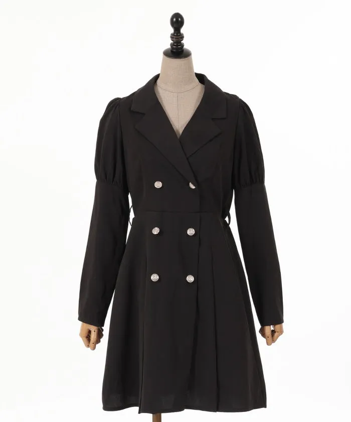 Double Breasted Jacket Dress