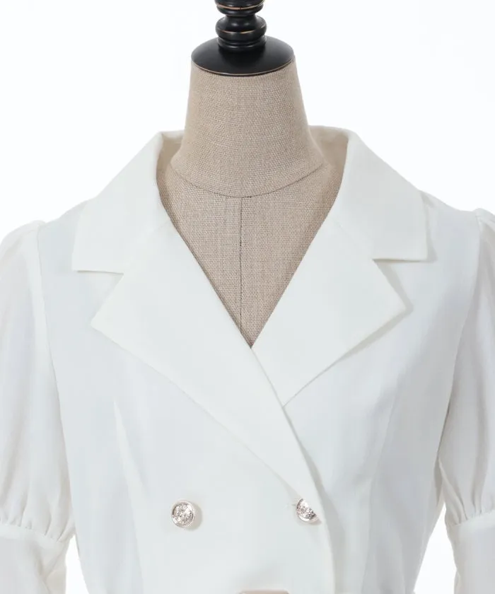 Double Breasted Jacket Dress