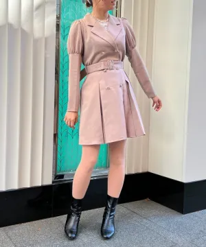 Double Breasted Jacket Dress