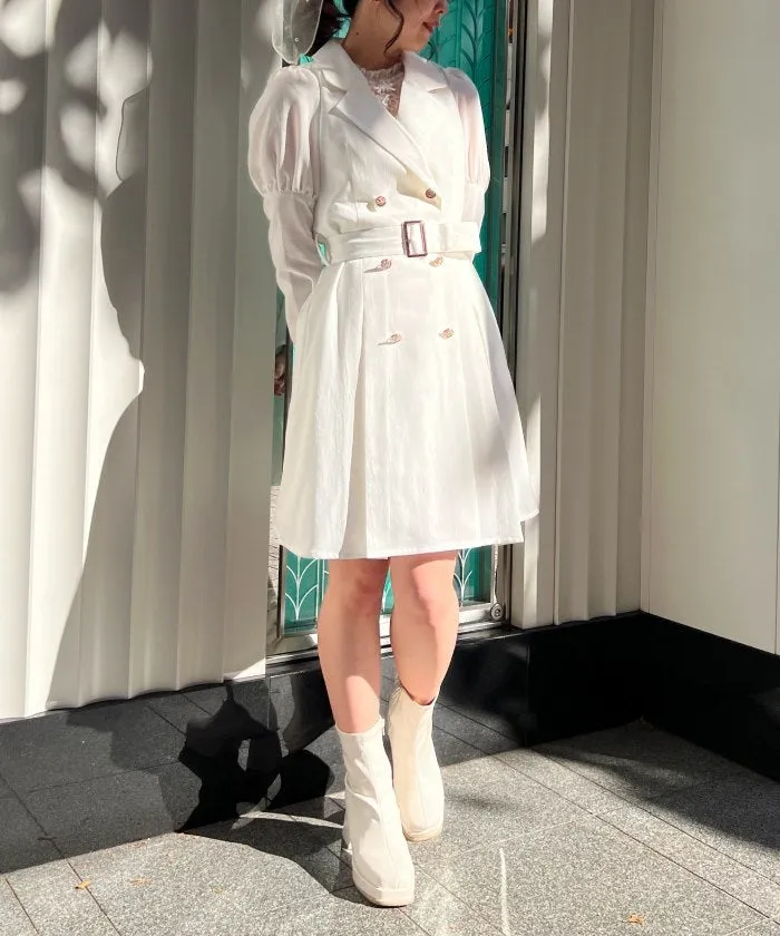 Double Breasted Jacket Dress