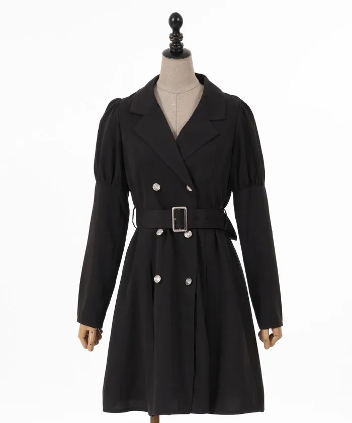 Double Breasted Jacket Dress