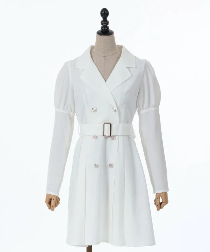Double Breasted Jacket Dress
