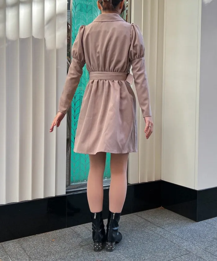 Double Breasted Jacket Dress