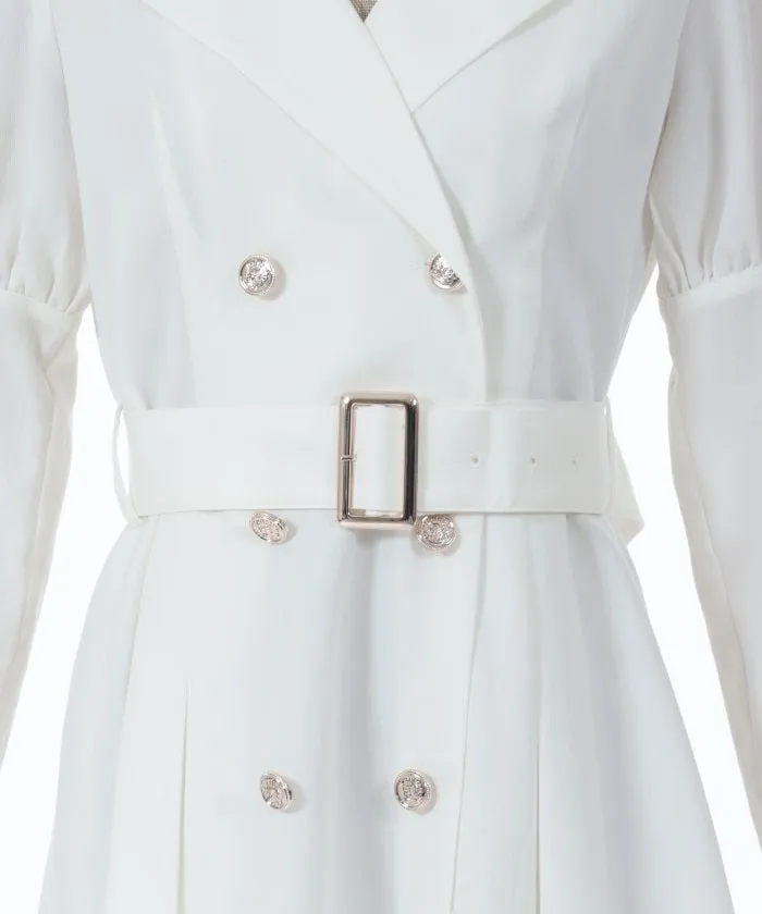 Double Breasted Jacket Dress