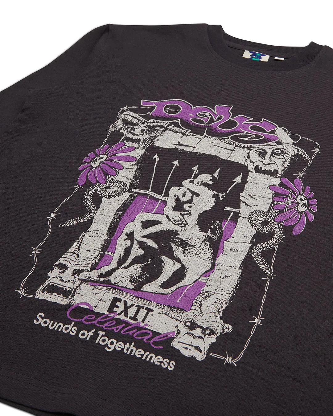 Embrace Long Sleeve Tee - Anthracite