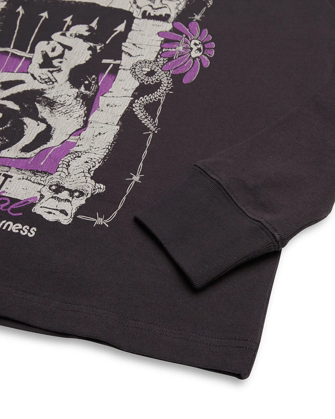 Embrace Long Sleeve Tee - Anthracite