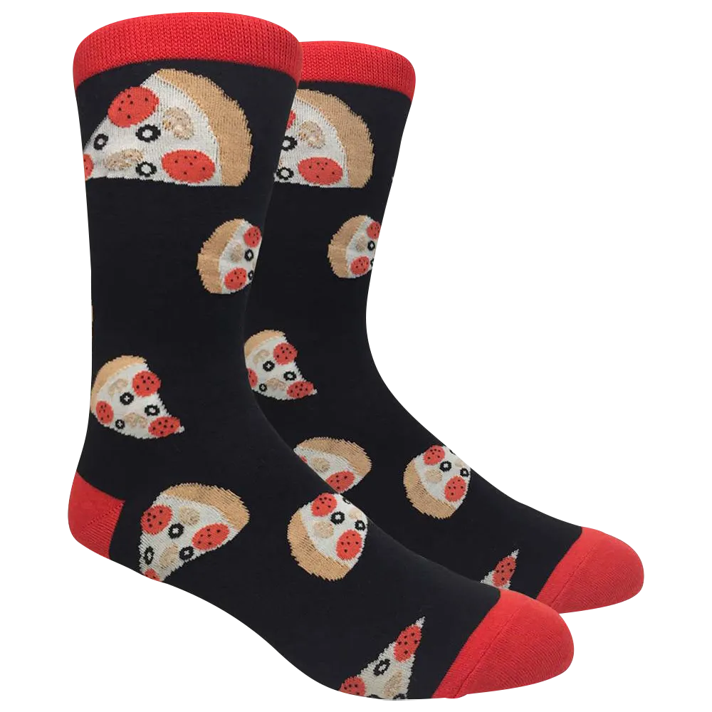 FineFit Novelty Socks - Pizza Slices
