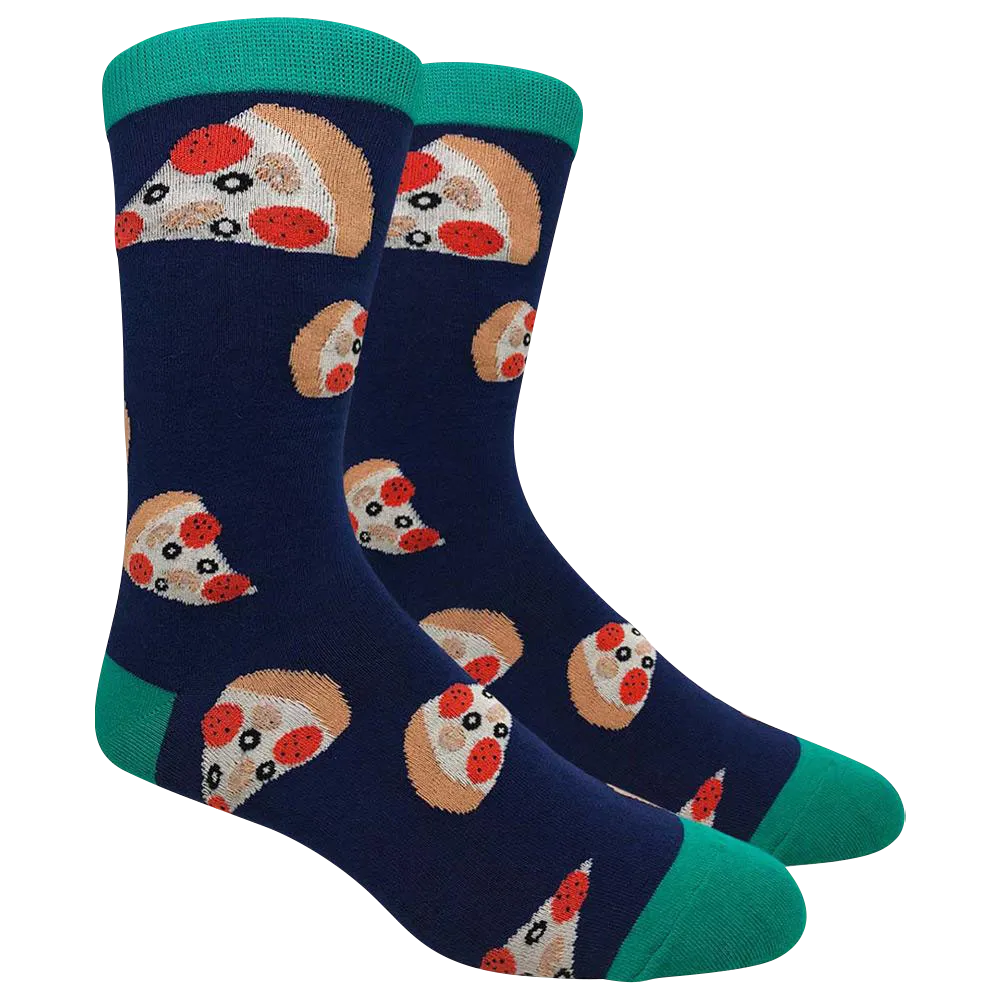FineFit Novelty Socks - Pizza Slices