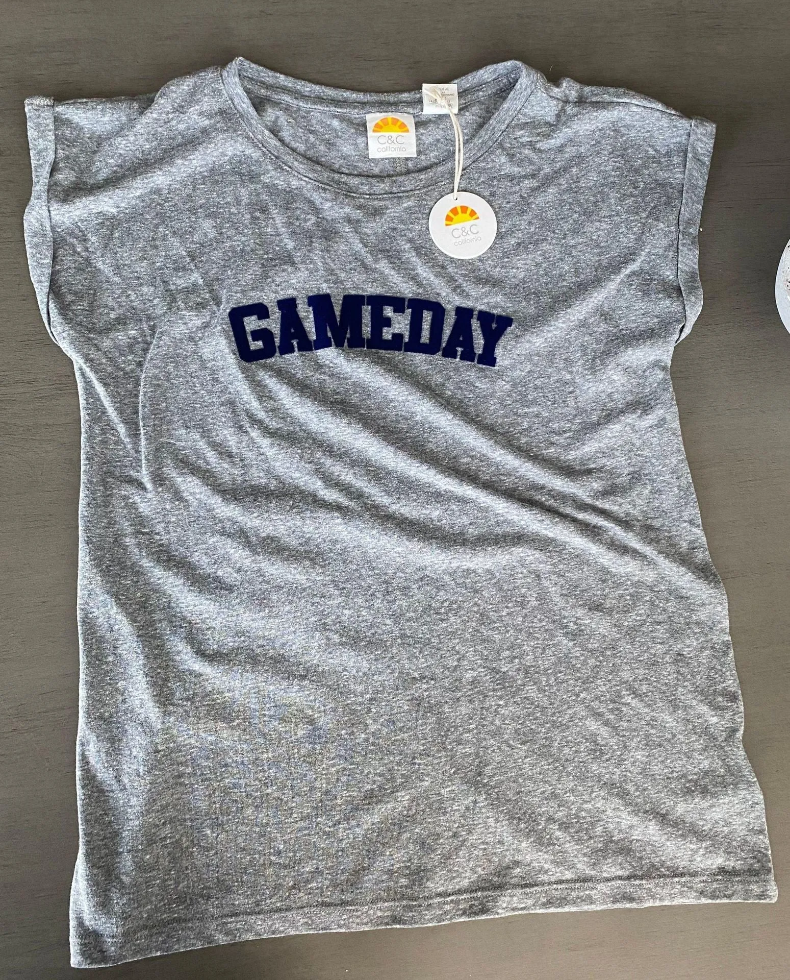 Game Day Graphic Tee(Gray)