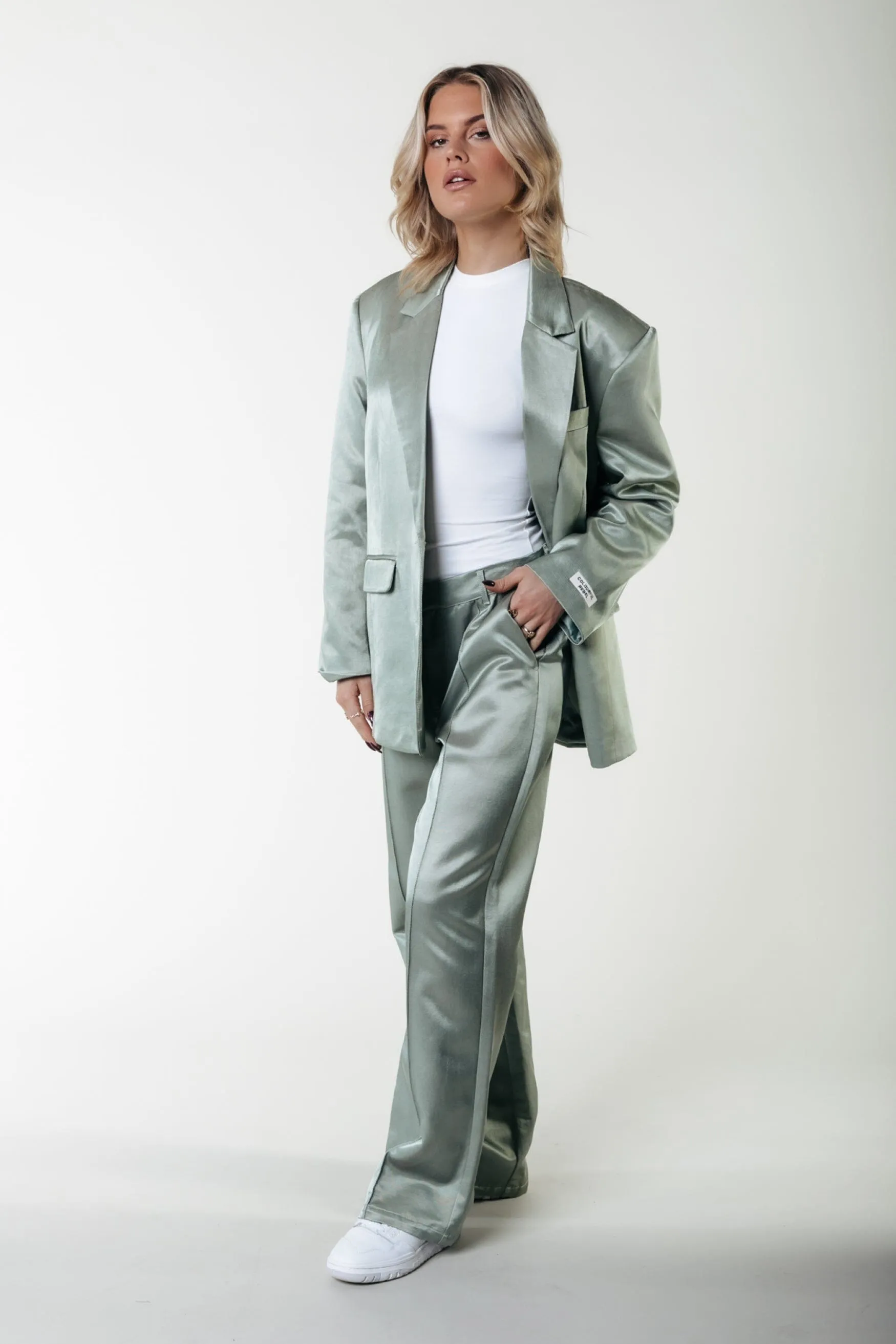 Gemma Blazer | Soft Green