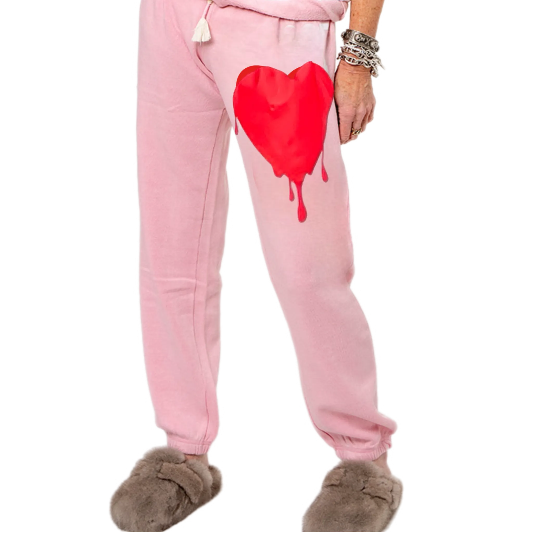 Heart Boyfriend Relaxed Pants