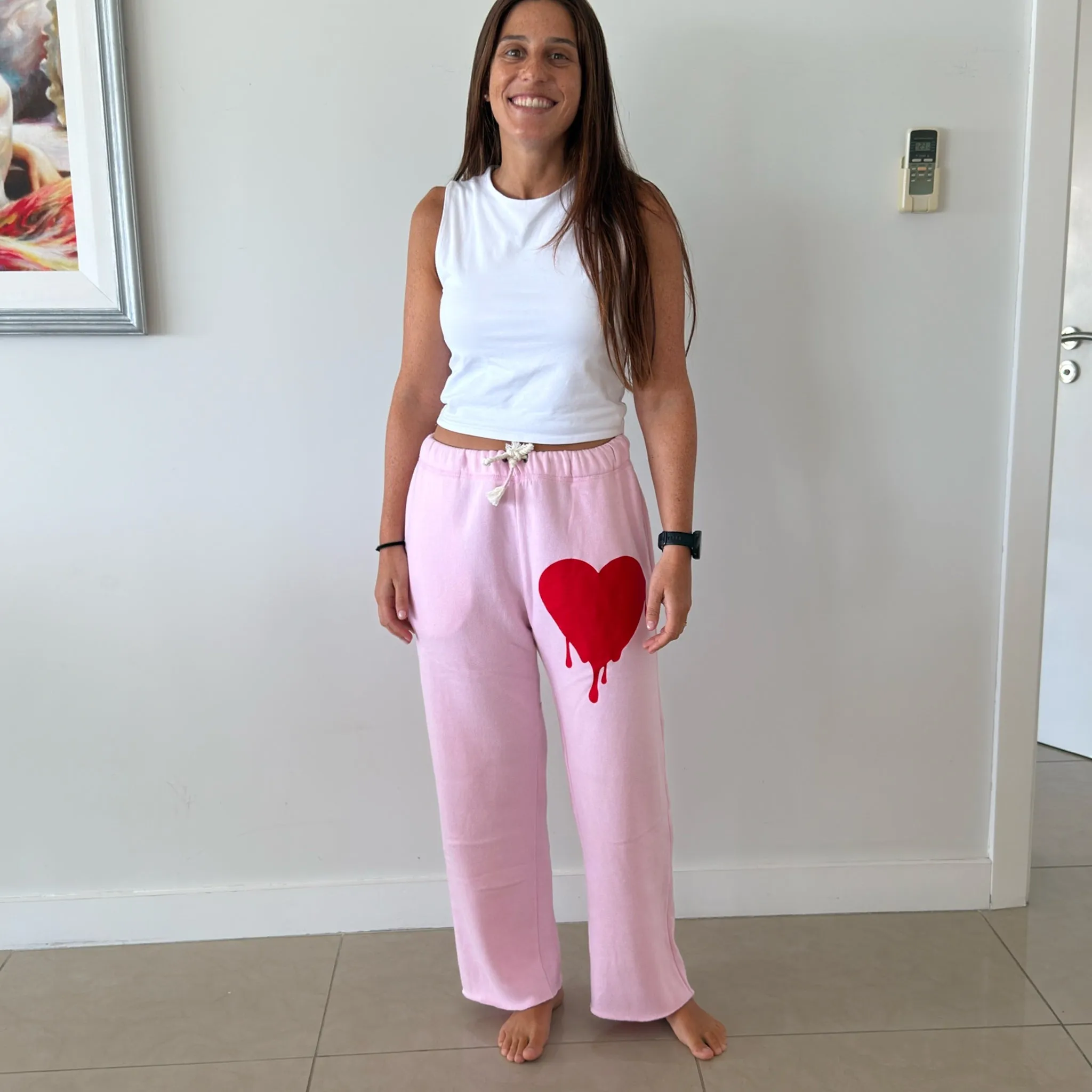 Heart Boyfriend Relaxed Pants