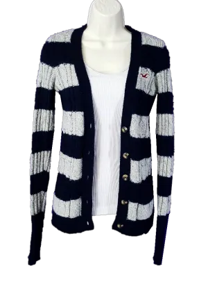 Hollister - Extra Warm Striped Cardigan