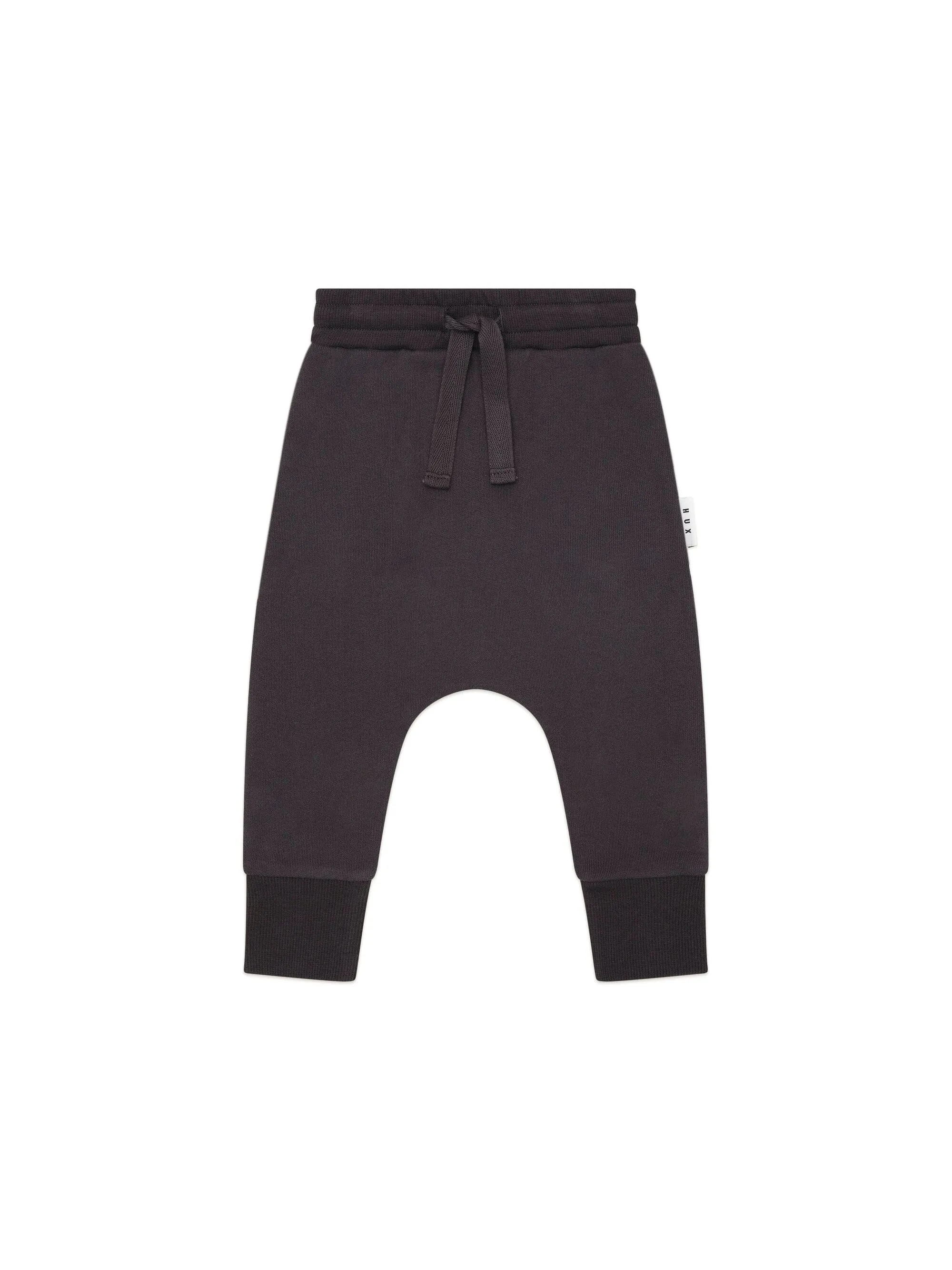 Huxbaby - Soft Black Drop Crotch Pant - HB6374W25