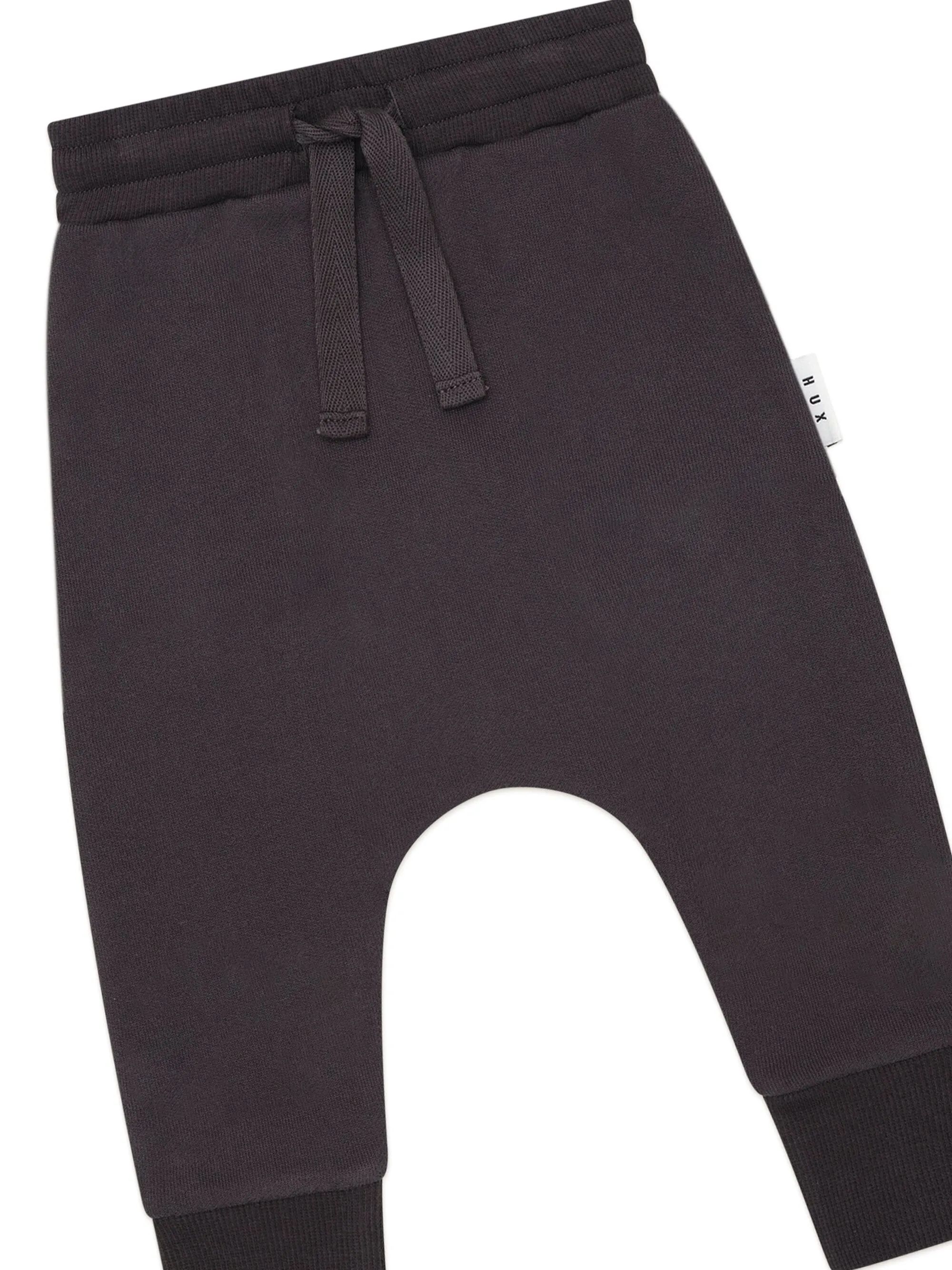 Huxbaby - Soft Black Drop Crotch Pant - HB6374W25