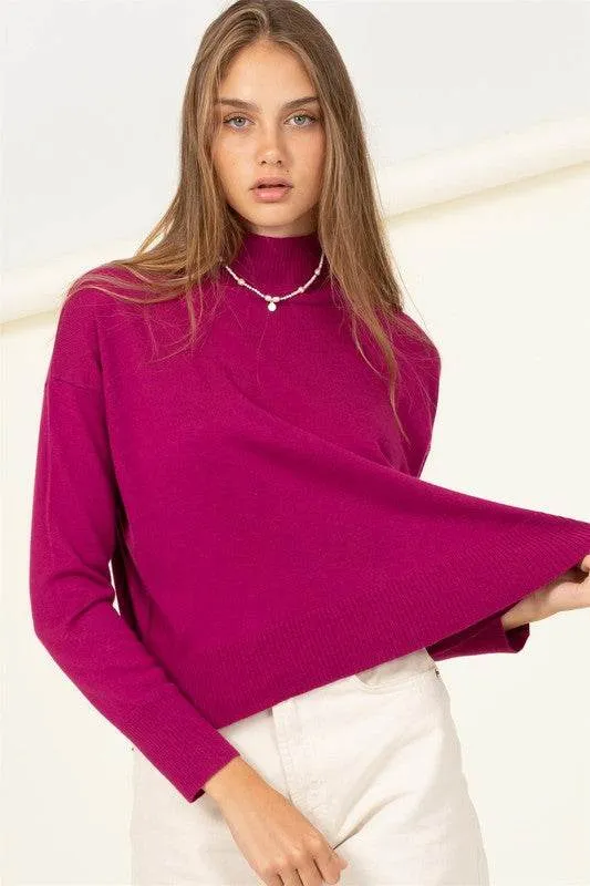 HYFVE Warm Personality High-Neckline Sweater