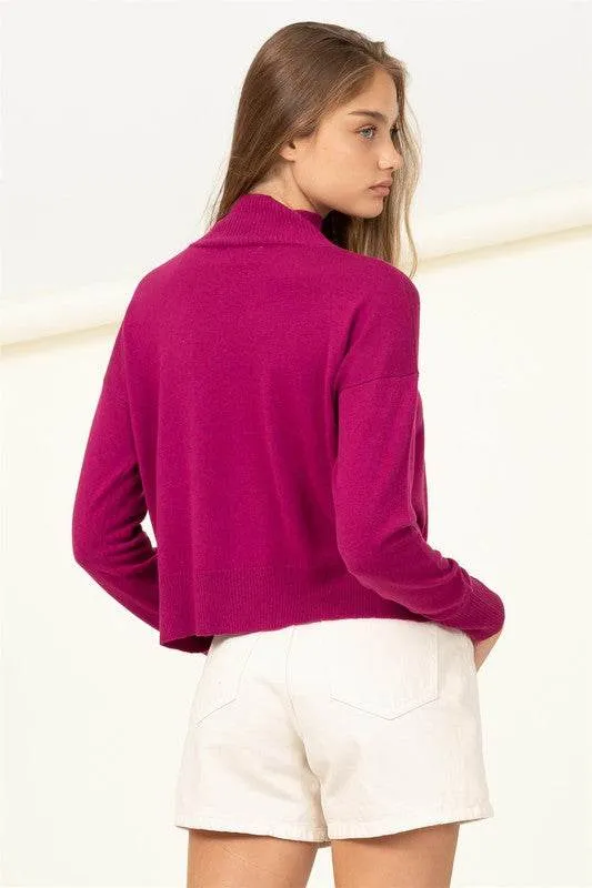 HYFVE Warm Personality High-Neckline Sweater