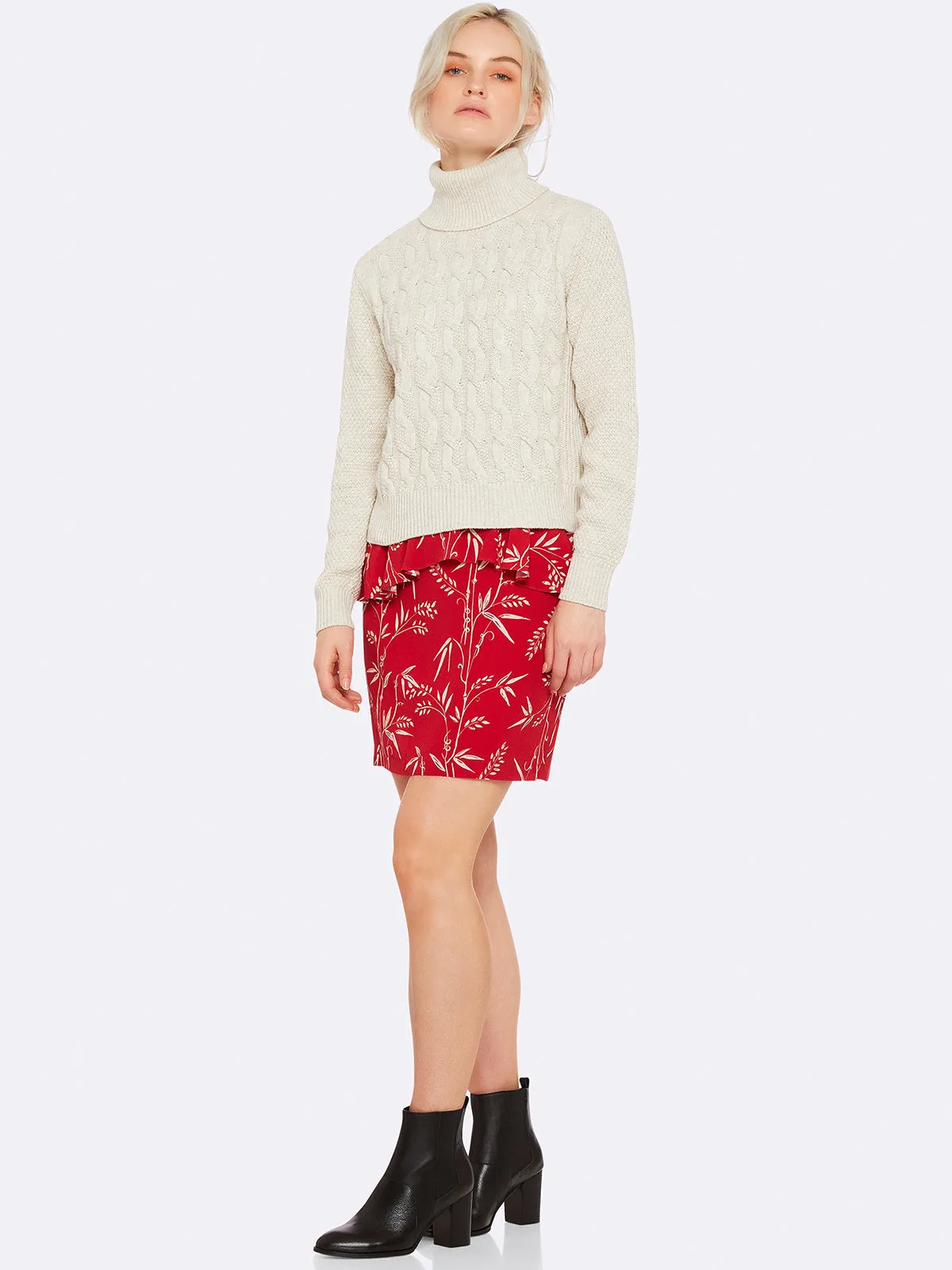 Kate Print Skirt