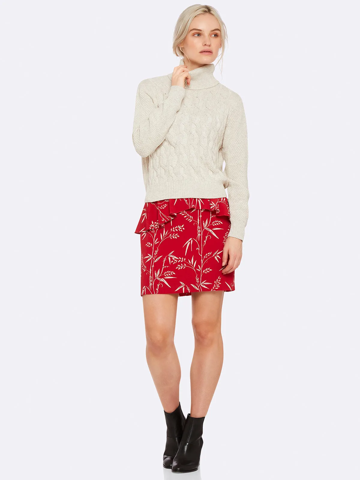 Kate Print Skirt