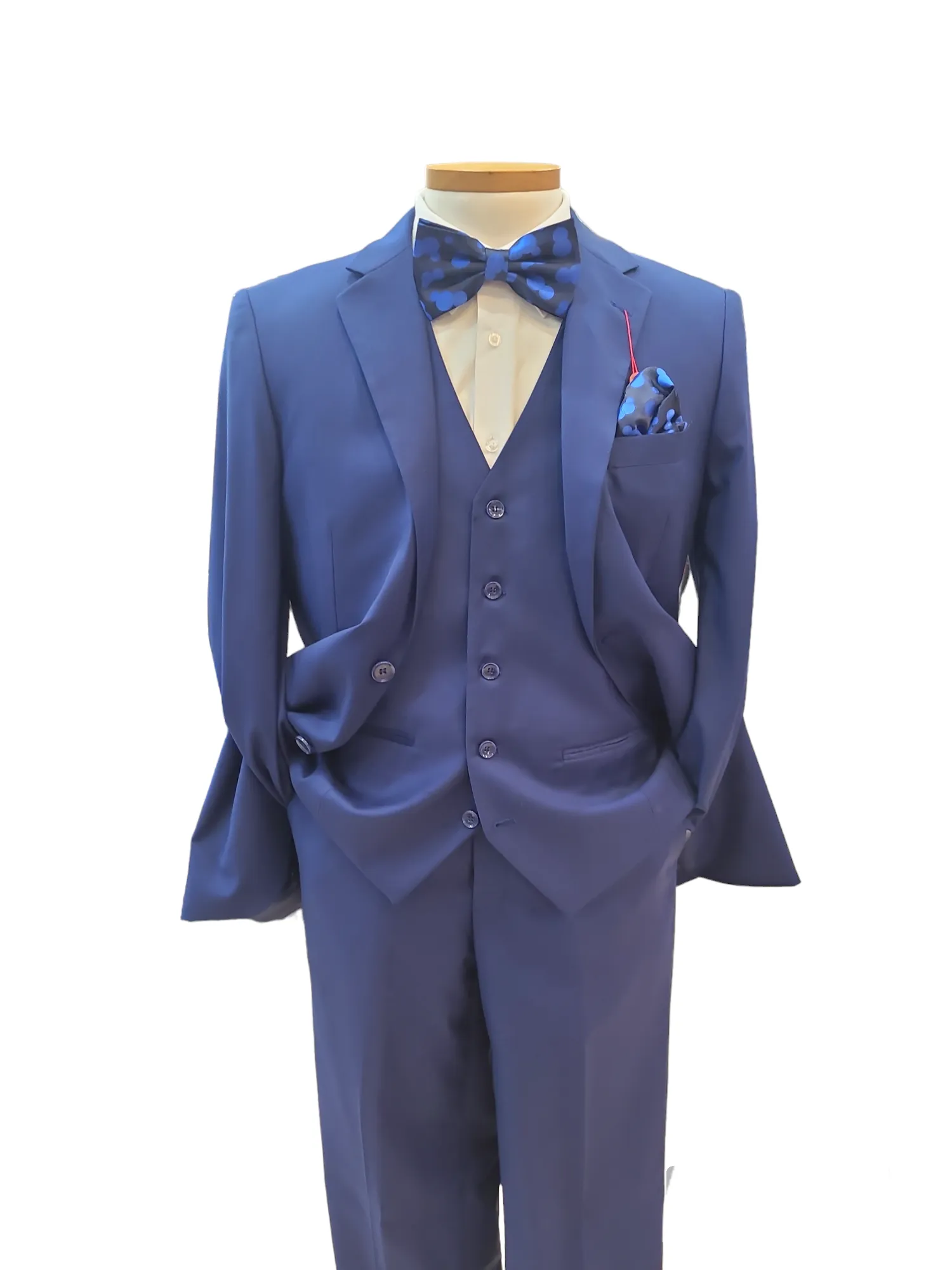 Mazari Three Piece solid suit