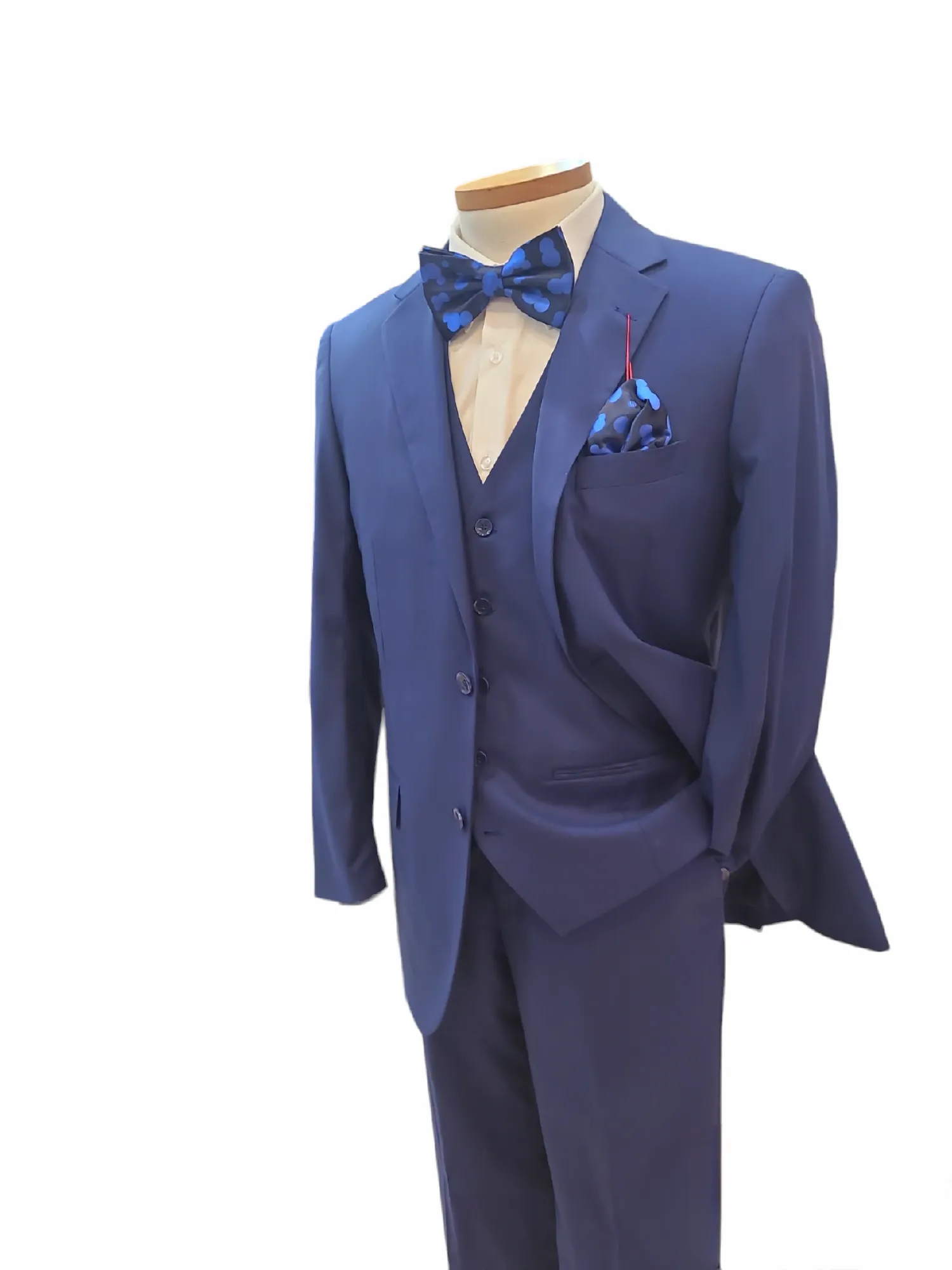 Mazari Three Piece solid suit