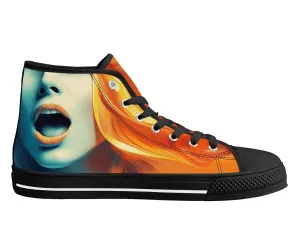 Orange Kiss High Tops