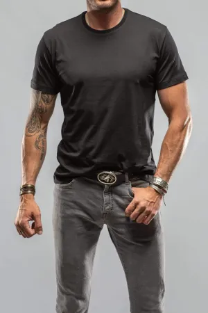 Pismo Cotton Tee In Black